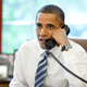 Barack Obama llama a la tripulación de la última misión del transbordador espacial Atlantis en julio de 2011